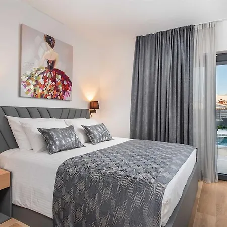 别墅 Luxury Heated Pool, 6 Persons, Jacuzzi, Sea View Zaglavice